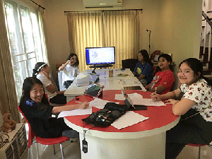 รูปภาพเด็กเรียนสดกลุ่มเล็ก1